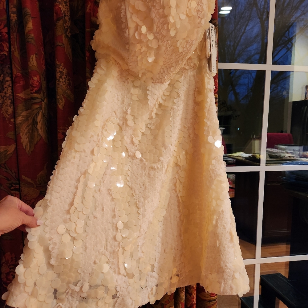 GORGEOUS Cream Dress
